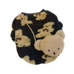 Bear Plus Velvet Sweater Pet Clothes Autumn Winter Cotton-padded Coat - Image 10