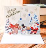 Christmas Card Wholesale Creative 3D Stereo Greeting Card Holiday Wish Card Kindergarten Handmade Greeting Card - Image 8