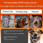 Three-head Ultrasonic Dog Repellent Artifact High-power Spray - Image 8