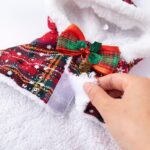 Cat Christmas Cape Hat Plush Shawl - Image 9