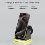 Three-in-one Magnetic Wireless Charger Small Night Lamp - Image 7