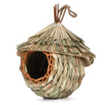 Creative Hanging Straw Bird Nest Manual Environment Layout - Image 8