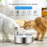 Round Semi-steel Pet Water Dispenser Electric Cycle - Image 6
