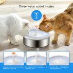 Round Semi-steel Pet Water Dispenser Electric Cycle - Image 8