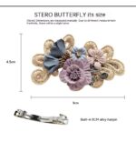 Handmade Bow Hair Accessories Barrettes Hair Ring Pearl Elegant Girl Headdress Flower - Image 8