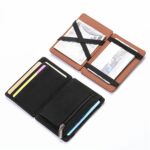 PU Creative Magic Wallet Flip Card Holder Men's Lady's Wallet Zipper Coin Purse Short - Image 9