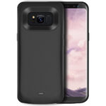 Back clip battery charging treasure s8s9 fast charge wireless large capacity mobile power phone case