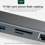 Hub Docking Station And  Cooling Bracket To Ten-port HDMI And VGA Network Port Conversion Hub - Image 7