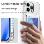 Transparent Phone Case Flip Card Holder - Image 7