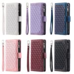 Crossbody Plaid Multi-functional Zipper Bag Mobile Phone Case - Image 9