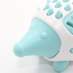 Phedgehog Shape Dog Toy Leaking Food Toys For Small Large Dogs Cat Chewing Toys Pet Tooth Cleaning Indestructible Puppy Toys Ball Molar Tooth Cleaning Stick - Image 4