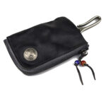 Hand-worn Vegetable-tanned Leather Key Case - Image 6