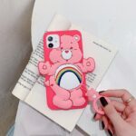 Cute cartoon rainbow bear mobile phone case - Image 4