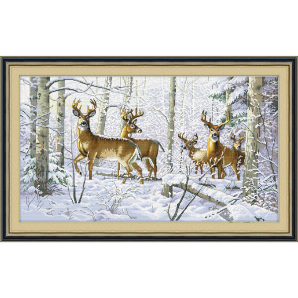 Cross Stitch Diy Fabric Material Package
