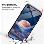 Tempered Glass Soft Side Tpu Painted Phone Case - Image 3