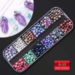 Nail Pearl Rivet Shell Jewelry Set - Image 4