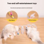 Pet Cat Tunnel Self-Hi Relieving Stuffy Cat Toy Channel Kittens Supplies - Image 3