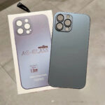 Frosted Glass Primary Color Comes With Lens Protector Phone Case - Image 3