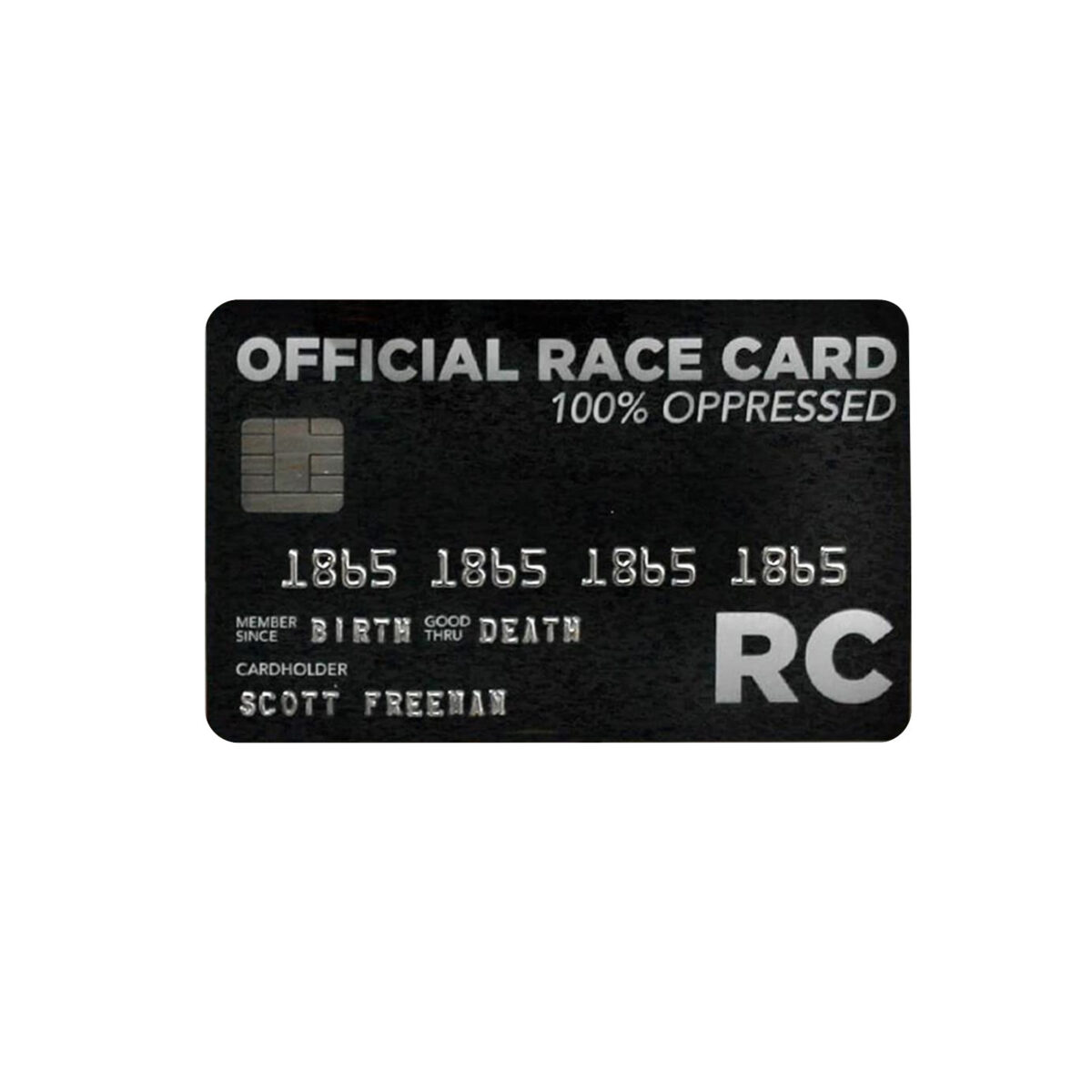 White Privilege Card Credit Card Trumps Everything - Image 7