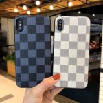 Leather Check Phone Case - Image 2