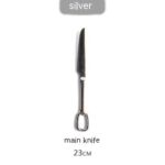 24-piece Handle Hanging Hole Knife Fork And Spoon - Image 6