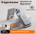 Large Capacity MagSafe Magnetic Suction Wireless Charger Power Bank - Image 3