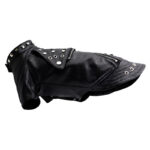 Autumn and Winter Pet Fashion Leather Clothing - Image 6