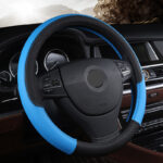 Universal Leather Car Steering Wheel Cover - Image 6