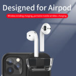 Compatible with Apple, AirPods Charging Case Black Edge Cover For iPhone - Image 5