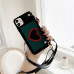 Mobile Phone Shell Love Coin Purse Leather Diagonal Rope  Protective Cover - Image 6