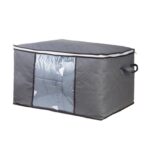 Large Quilt Bag Storage Bag Clothing Storage Box Moving Artifact Non-woven Finishing Dustproof Storage Bag - Image 5