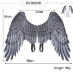 Halloween 3D Angel Wings Mardi Gras Theme Party Cosplay Wings - Image 2