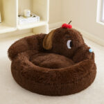 Plush Sofa Bed For Small Dogs And Cats Warm Accessories Large Dog Bed Mat Kennel Medium Basket Puppy Supplies - Image 2