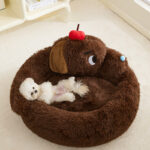 Plush Sofa Bed For Small Dogs And Cats Warm Accessories Large Dog Bed Mat Kennel Medium Basket Puppy Supplies - Image 4