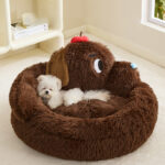 Plush Sofa Bed For Small Dogs And Cats Warm Accessories Large Dog Bed Mat Kennel Medium Basket Puppy Supplies - Image 7