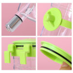 No Drip Dog Kennel Water Bottle Dispenser For Crate, Dripless Pet Drinking Fountains Kettle With Automatically Feeding Water Hanging Cage Automatic Small Pet Food Bowl Water Bottle Dispenser - Image 3