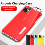 Compatible with Apple, AirPods Charging Case Black Edge Cover For iPhone - Image 6