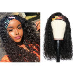 Brazilian Water Wave Headband Human Hair Wigs - Image 9