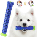 Dog Chew Toys Toothbrush Pets Molar Tooth Cleaning Brushing Stick Doggy Silicone - Image 4