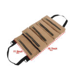 Multifunctional canvas hanging storage bag - Image 4