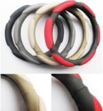 PU leather steering wheel cover - Image 3