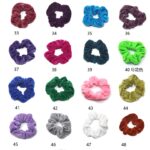 50  Pcs Gold velvet hair ring - Image 4