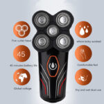 USB5 head blade floating electric shaver - Image 2