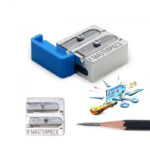 Segmented Magnesium Metal Pencil Sharpener - Image 2