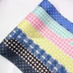 25mm Plaid Laser Silver Thermal Transfer Thread Ribbon - Image 2