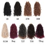 Earthworm Crochet Chemical Fiber Wig - Image 4