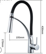 Kitchen faucet with cold tropical lamp - Image 3