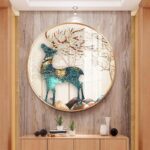 Handmade Diamond Painting Of Full Diamond Deer - Image 2