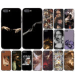 Retro oil painting virgin mobile phone case