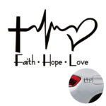 Faith hope love plus Wall Sticker - Image 2